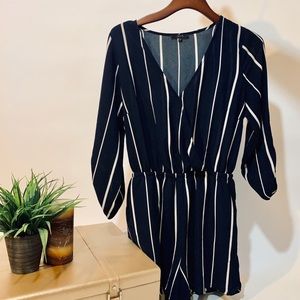 Navy summer romper